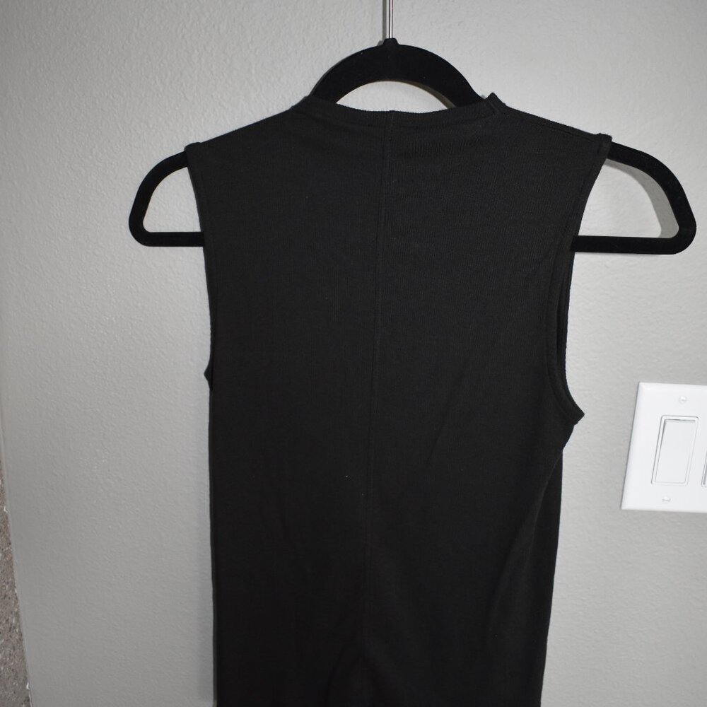 Rachel Zoe Work Shirt, M, Black